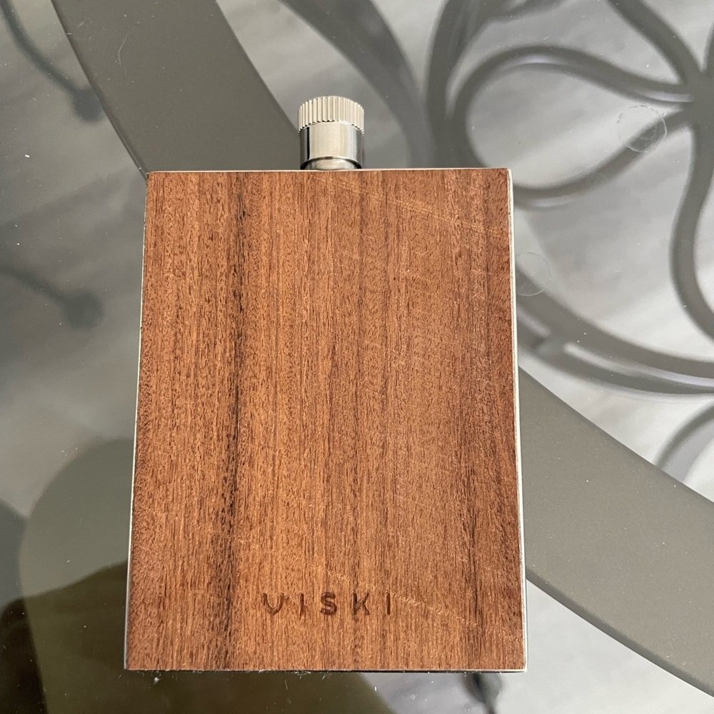 Wood Flask - 3oz - Cool Gift!